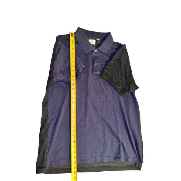 Engineered Garments Uniqlo Polo Shirt Short Sleeve Color Block Menswear XL - Picture 1 of 5